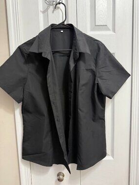 Short-Sleeve Button Down